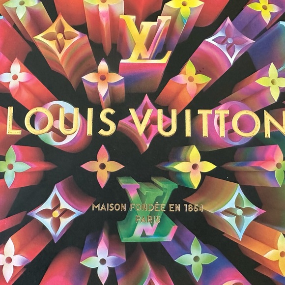 LV Louis Vuitton Small Multi Colored Shopping Bags - Picture 8 of 10